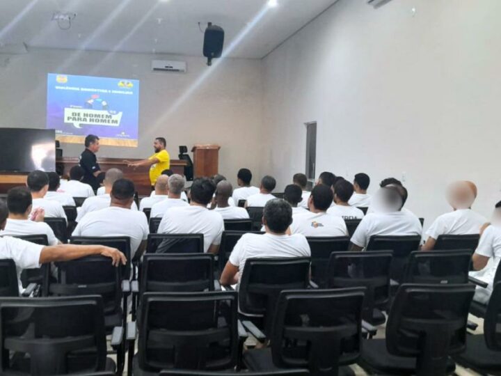 PREVENÇÃO: Sejus promove segunda etapa do projeto “Homens em Reconstrução” em unidade prisional de Várzea Grande