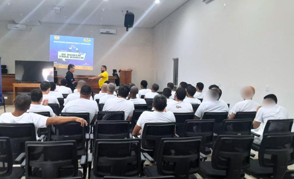 PREVENÇÃO: Sejus promove segunda etapa do projeto “Homens em Reconstrução” em unidade prisional de Várzea Grande