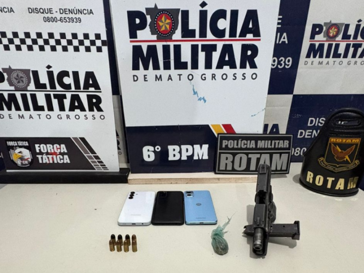 COMBATE ÀS FACÇÕES: Polícia Militar prende dois faccionados em flagrante após homicídio em Cáceres