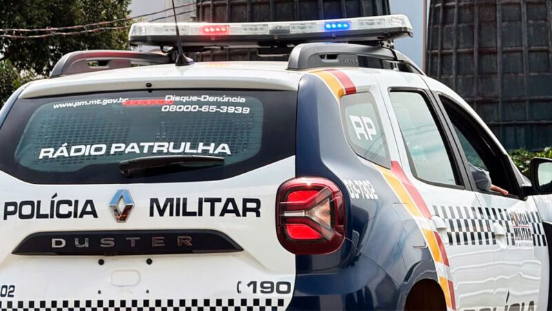 Homem é preso após invadir casa e dormir em Nova Mutum