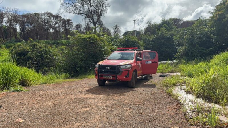Cadáver é localizado no rio Vermelho em Rondonópolis