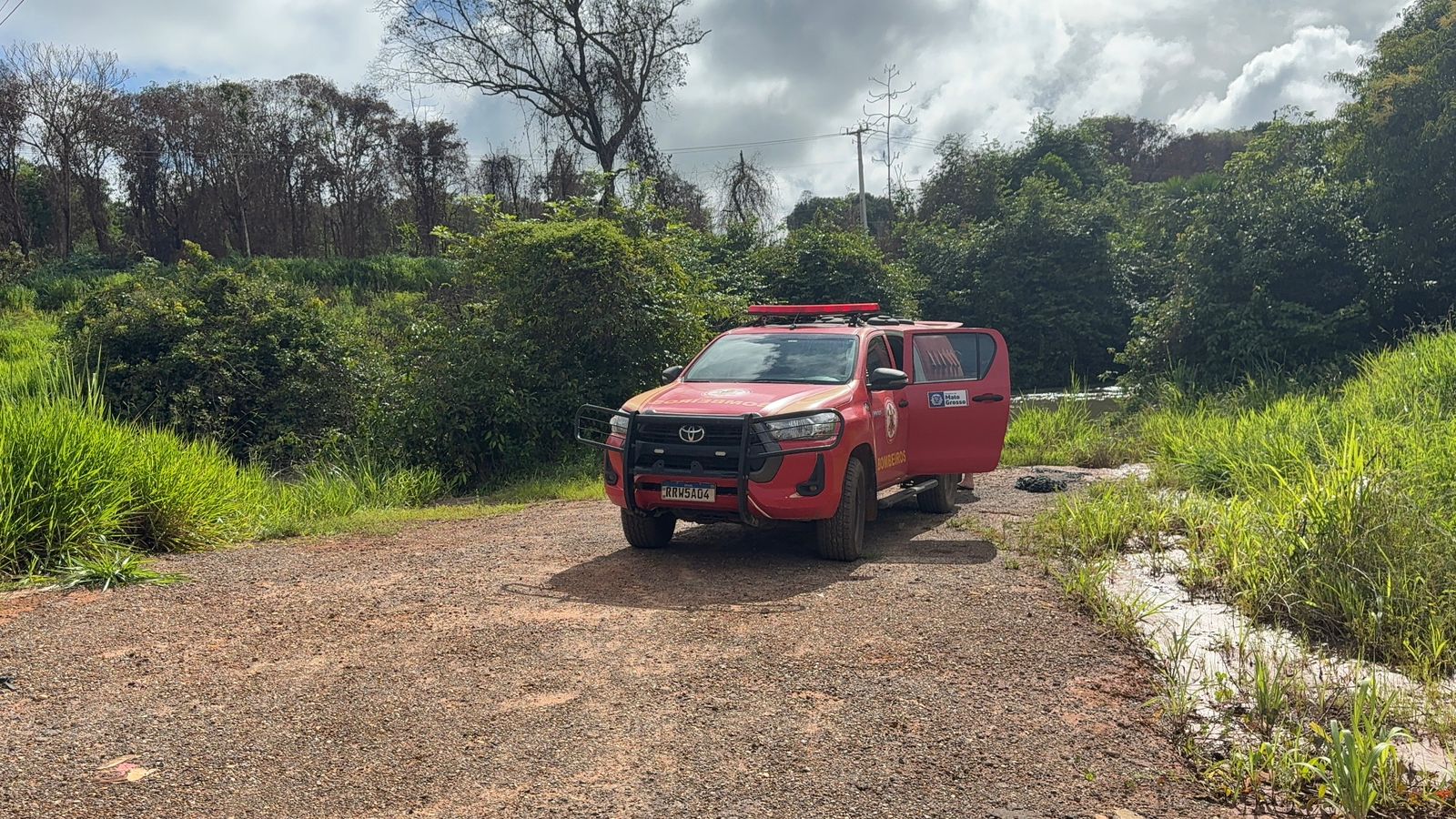 Cadáver é localizado no rio Vermelho em Rondonópolis