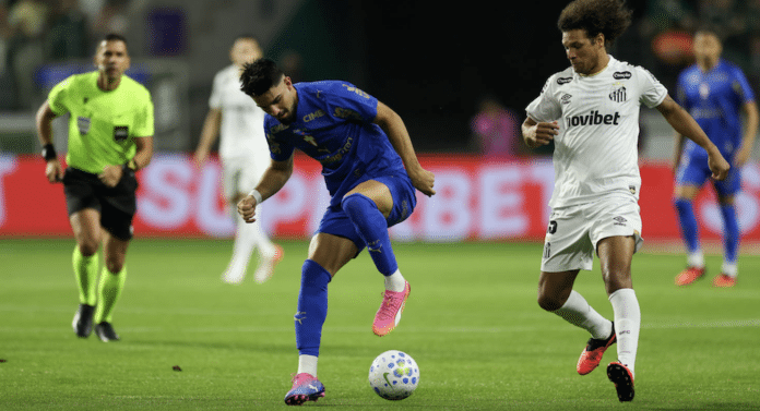 Palmeiras faz 3 a 0 no Santos