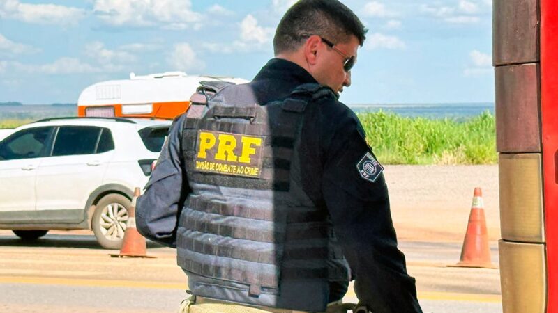 PRF registra 23 acidentes e prende 11 pessoas em operação no fim de semana